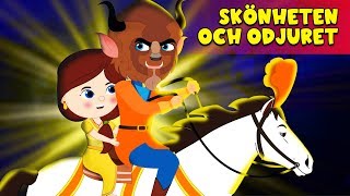 Skönheten och Odjuret  Sagor för barn  Tecknat på Svenska [upl. by Dnalon938]