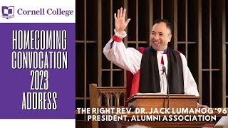 The Right Rev Dr Jack Lumanog  Cornell College Homecoming Convocation 2023 [upl. by Naul]