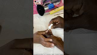 “DiamondStyled Violet Gel on Natural Nails 💜💎” beautytutorial diygelmanicure nails nailart [upl. by Stafford]