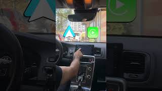 VOLVO S60 ANDROİD MULTİMEDYA SİSTEMİ ➡ KABLOSUZ CARPLAY amp ANDROİDAUTO [upl. by Barbour]