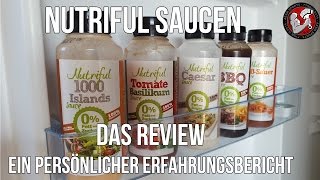 Nutriful Saucen  Review amp Persönlicher Erfahrungsbericht [upl. by Rodmun]