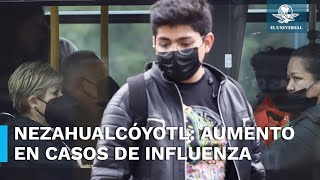 Neza presenta aumentos de casos de influenza en comparación con los de covid 19 [upl. by Aicilaf803]