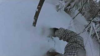 Snowboarding with my GoPro POWDER  Oberwiesenthal Fichtelberg [upl. by Nnylg]