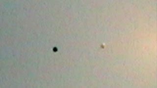 Massive UFO orb fleet 5 Spheres filmed July 2013 [upl. by Wrdna220]