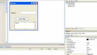 Visual Basic 2008 for Beginners Tutorial 1 Getting started and adding controls [upl. by Niak478]