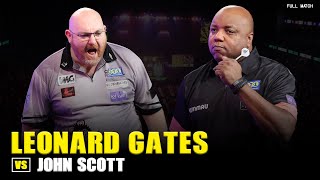 Leonard Gates vs John Scott FULL MATCH  WDF World Darts Championship 2023 [upl. by Rufena]