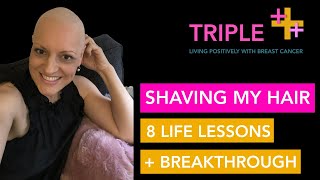 Chemo hair loss and head shave [upl. by Burleigh]