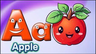 A for Apple ABC Phonic Song for Toddlers Learning [upl. by Faber295]