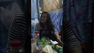 TALENTED FILIPINA IMITATING INDIAN ACCENT [upl. by Ardnassac]