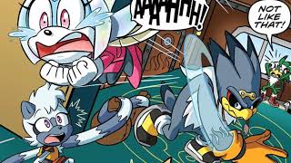 IDW Sonic the Hedgehog Tangle amp Whipser 0 Comic Drama [upl. by Sisenej612]