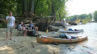 2014 Huck Finn Mississippi River Canoe Adventure [upl. by Lindsay]