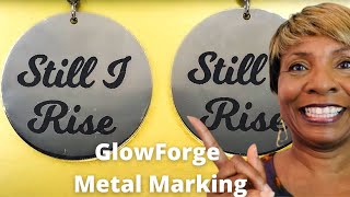 Glowforge Metal Marking 14 [upl. by Mcmaster]