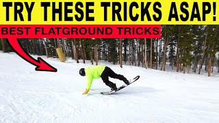 BEST Tricks To Try Outside The Terrain PARK Today 4k [upl. by Nilcaj]