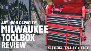 Milwaukee 46quot High Capacity Storage Toolbox Review [upl. by Atteroc]