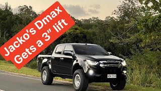 2022 Dmax 3” suspension lift [upl. by Ahsikat]