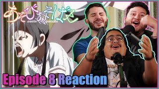 OUR FAVORITE EPISODE  Asobi Asobase Ep 8 Reaction [upl. by Alaik]