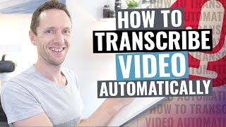 How to Transcribe Audio to Text Video Transcription Tutorial [upl. by Burk]