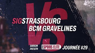 LIVE  Espoirs SIG Strasbourg vs BCM Gravelines [upl. by Hedda]