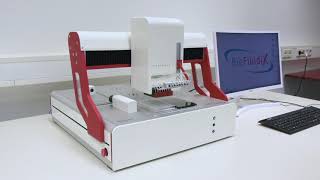 BioFluidix Microneedle Coating with the BioSpot Workstation [upl. by Adelaida]