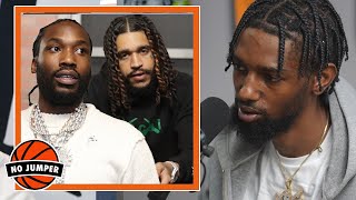 Ybcdul on Meek Mill Allegedly Blackballing OT7 Quanny amp Poundside Pop [upl. by Ahsatal]