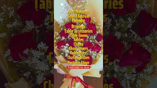 passiveincome eventandcatering flowers new rentalbusiness shorts event businessideas [upl. by Shum185]