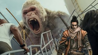 Sekiro  Guardian Ape boss fight [upl. by Absa]