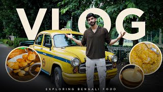 KOLKATA FOOD TOUR  TASTING THE CLASSICS  VLOG 86 [upl. by Ellirehs]