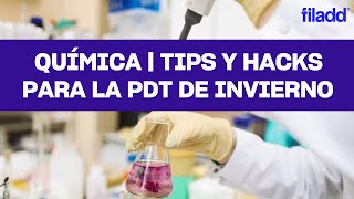 Química  Salva la PDT  Tips secretos y qué priorizar [upl. by Corilla]