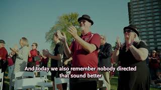 Mike Hanes Marching Salukis Tower Celebration [upl. by Eustazio597]