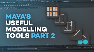 5 Useful Maya Modelling Tools to Know About  Part 2 [upl. by Keil]