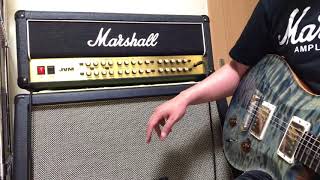 Marshall JVM410H 今更のレビュー 12 CLEANampCRUNCH [upl. by Esiocnarf209]