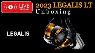 LIVE 2023 DAIWA Legalis LT Unboxing [upl. by Austen]