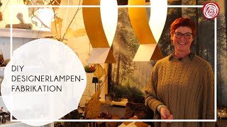 DIY Designer Lampenfabrikation  Wohnen amp Schenken  Christa Wagner [upl. by Atiuqin]