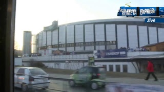 Kometa Brno křtí šalinu Kometa Expres [upl. by Furgeson]