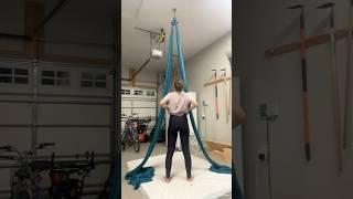 Aerial silks drop new silk acrobatics [upl. by Farnham]