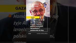 Hamas twierdzi że nie żyje Alex Dancyg BREAKING NEWS 10032024 [upl. by Enileme]