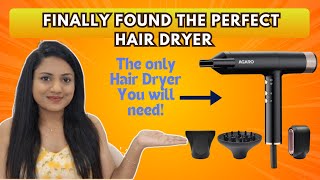 The Perfect Hair Dryer for your Entire family Agaro BLDC Hair Dryer  Riaa Rajendraan [upl. by Gabrielson]