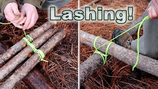 Essential Knots  Lashing [upl. by Celestyna]