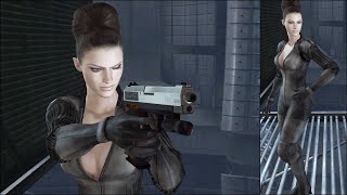 Resident Evil 5 Mods Grey Battlesuit Excella outfit Showcase [upl. by Nauqit]