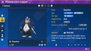 Empoleon  Solo  7 Star Infernape Raid  Pokemon ScarletViolet [upl. by Selinda]