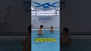 Underwater treadmill rehabilitation dailyworkout fitness running workout AQUAMAXX treadmill [upl. by Anderegg563]