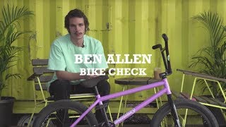 BEN ALLEN  Sunday Bikes  Bike Check  BMX [upl. by Ahsilyt506]