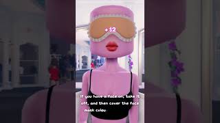 dress to impress face mask hackroblox dresstoimpress dti [upl. by Amled]