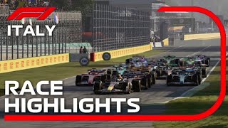 F1 2024 Italian Grand Prix Race Highlights  Round 17 [upl. by Sletten]