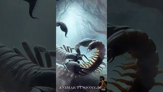 Scorpion Showdown Epic Battle Against Tiny Creatures animals wildlifebattle shorts ai [upl. by Ardnusal]