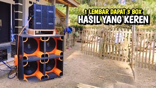 1 Lembar Dpt 3 Box  Bagus Hasil Buatan Bocah Kreatif Sound Minimalis DESTA AUDIO [upl. by Irroc628]