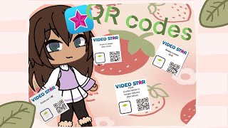 My favorite video Star QR codes to use ￼✨🌺 Giveway for 99 subs🥳 [upl. by Linus522]