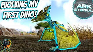 TAMING A PRIME PTERANODON TO EVOLVE INTO A PRIME LIGHTNING PTERA  Ark Eternal Ep 4 [upl. by Enilegna570]