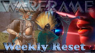 Warframe  Weekly Reset Stuff 3rd November 2024 [upl. by Trahern677]