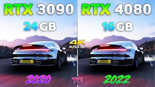 RTX 3090 vs RTX 4080  Test in 10 Games  4K [upl. by Japeth]